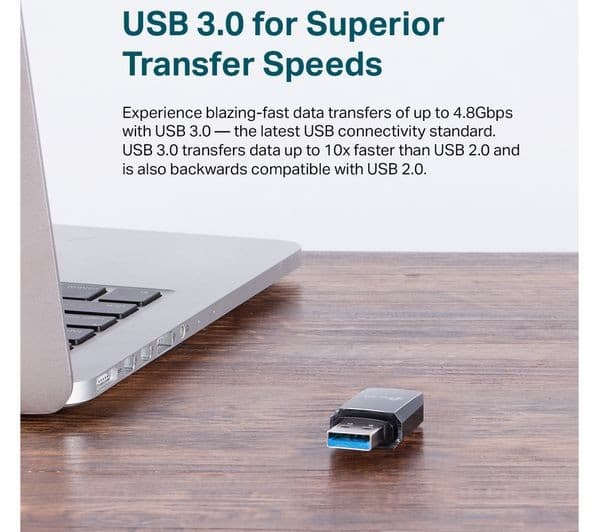 TP-LINK Archer T3U Wireless Adapter Black - Image 4