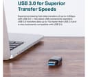 TP-LINK Archer T3U Wireless Adapter Black thumbnail 4