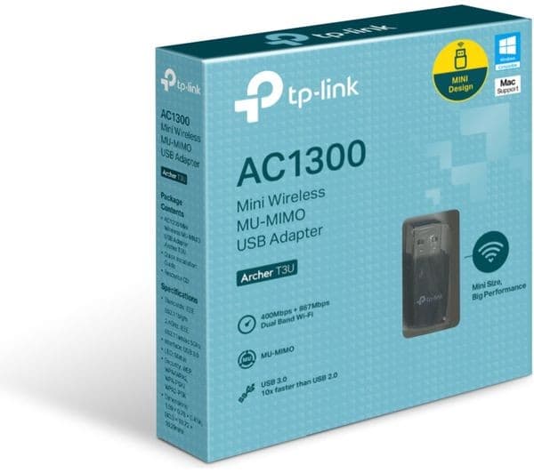 TP-LINK Archer T3U Wireless Adapter Black - Image 9