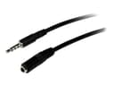 StarTech 3.5mm TRRS Headset Extension 1m Black thumbnail 1