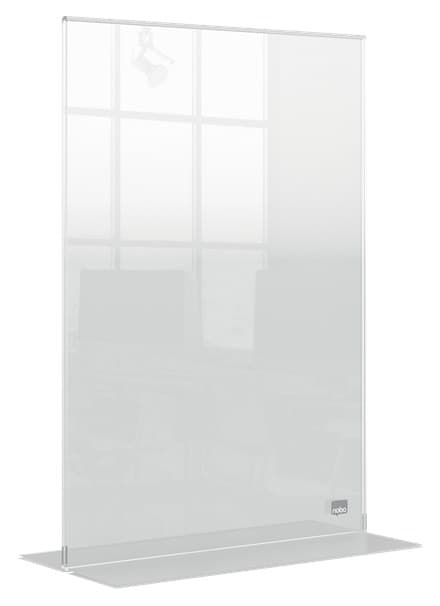 Nobo Premium Plus Clear Acrylic Freestanding Poster Frame - A4