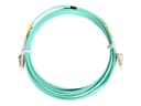 StarTech 2m Fiber Optic Cable LC/LC OM3 Aqua thumbnail 2