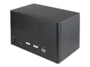 StarTech 2 Port DisplayPort KVM Switch 4K 60Hz Black thumbnail 1