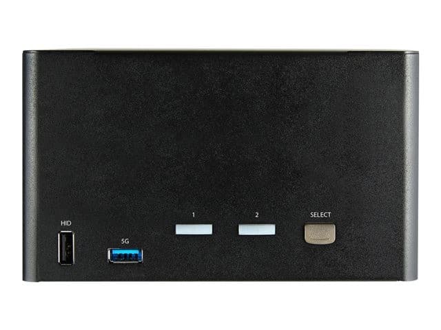 StarTech 2 Port DisplayPort KVM Switch 4K 60Hz Black - Image 2