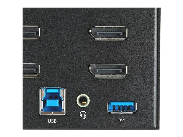 StarTech 2 Port DisplayPort KVM Switch 4K 60Hz Black - Image 4