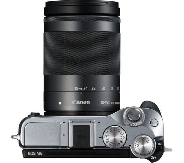 Canon EOS M6 Mirrorless Camera EF-M 18-150mm f/3.5-6.3 IS STM Lens Kit - Silver - Image 5