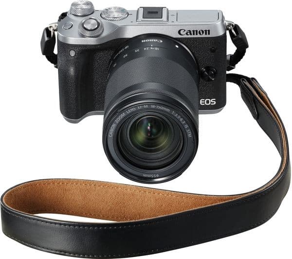 Canon EOS M6 Mirrorless Camera EF-M 18-150mm f/3.5-6.3 IS STM Lens Kit - Silver - Image 6