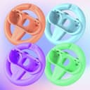 Oniverse Racing Wheels For Nintendo Switch 2 Joy-Con - 4 Pack (Blue, Orange, Purple, Green) thumbnail 5