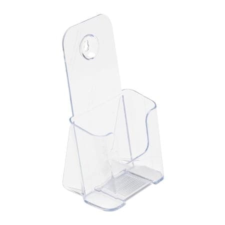 Deflecto® Literature DocuHolder®  Brochure/Leaflet Size  7 3/4 H x 4 1/4 W x 3 1/4 D  Clear - Image 2
