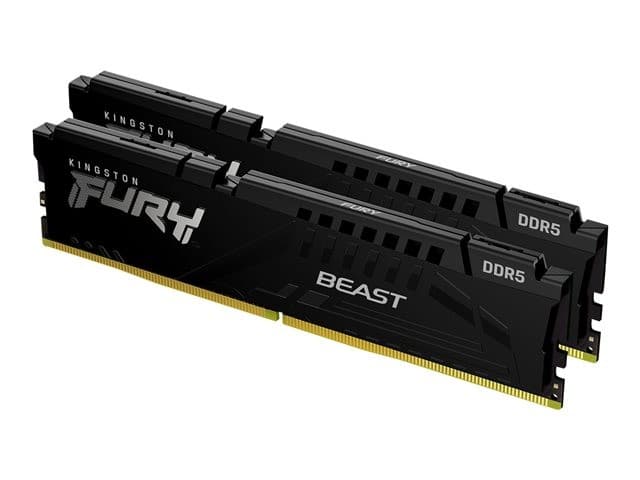Kingston FURY Beast - DDR5 - kit - 16 GB: 2 x 8 GB - DIMM 288-pin - 5200 MHz / PC5-41600 - unbuffered - Image 2