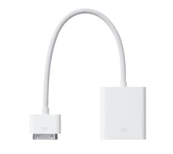 Apple 30-pin Dock Connector to VGA Adapter (MC552ZM/A) - Image 1