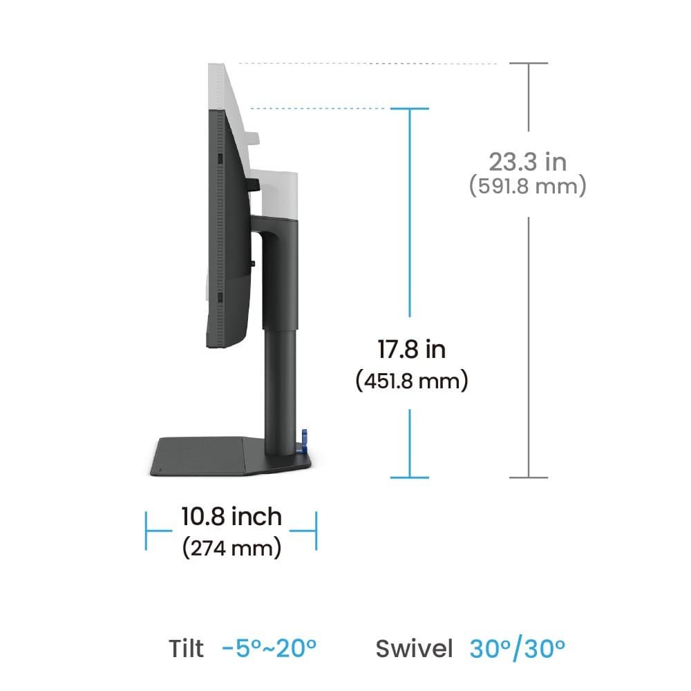 BenQ SW242Q 61.2 24.1" WQXGA IPS LED 60 Hz  Monitor - Image 4