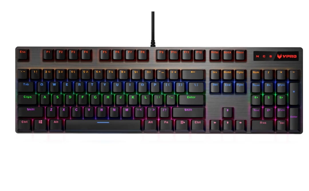Rapoo VPRO V500Pro Gaming Mechanical Backlit Keyboard - Image 1