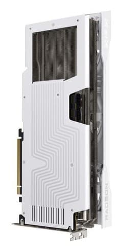 XFX Swift AMD Radeon RX 9070 XT Triple Fan Gaming Edition 16GB GDDR6 Graphics Card - White - Image 3