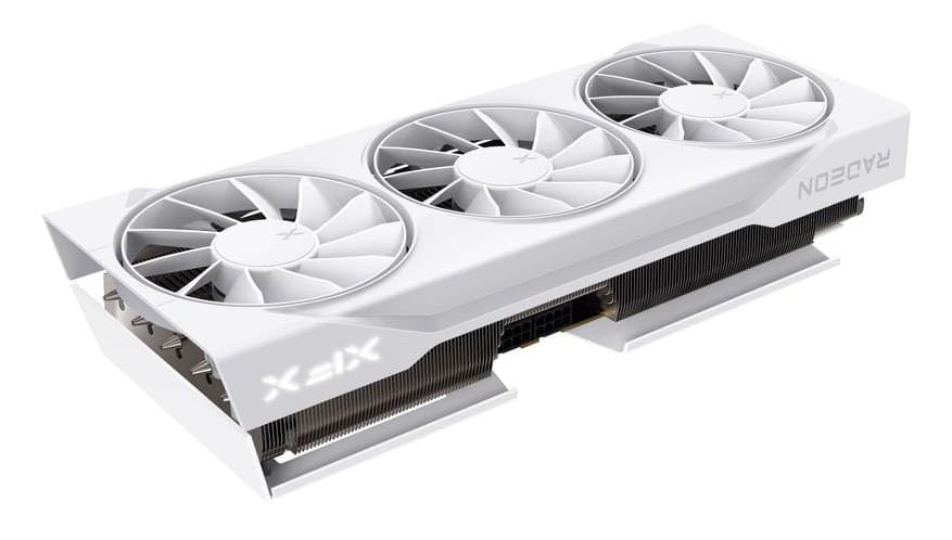 XFX Swift AMD Radeon RX 9070 XT Triple Fan Gaming Edition 16GB GDDR6 Graphics Card - White - Image 4