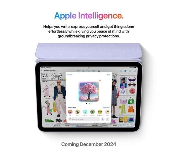 Apple iPad mini (2024) 8.3-inch Wi-Fi 128GB - Purple - Image 4