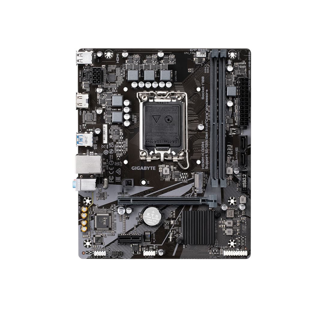 Gigabyte 1700 H610M K DDR4 Micro ATX Motherboard - Image 2