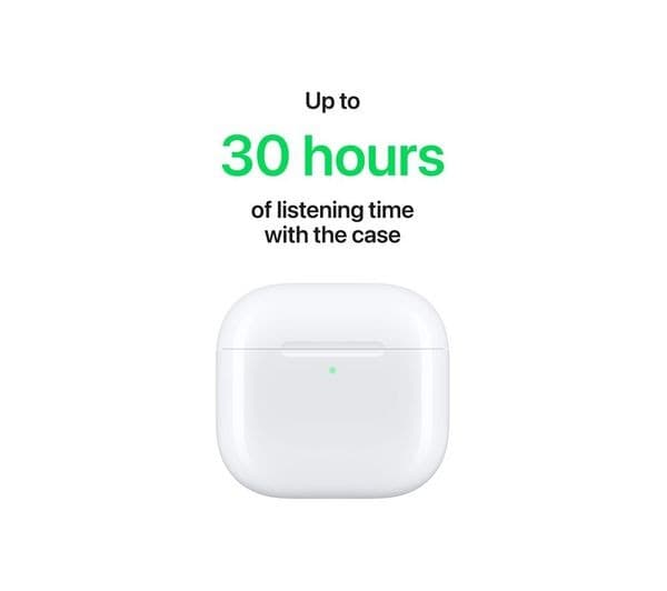 Apple AirPods 4 (ANC) Wireless Earbuds - White - Image 7