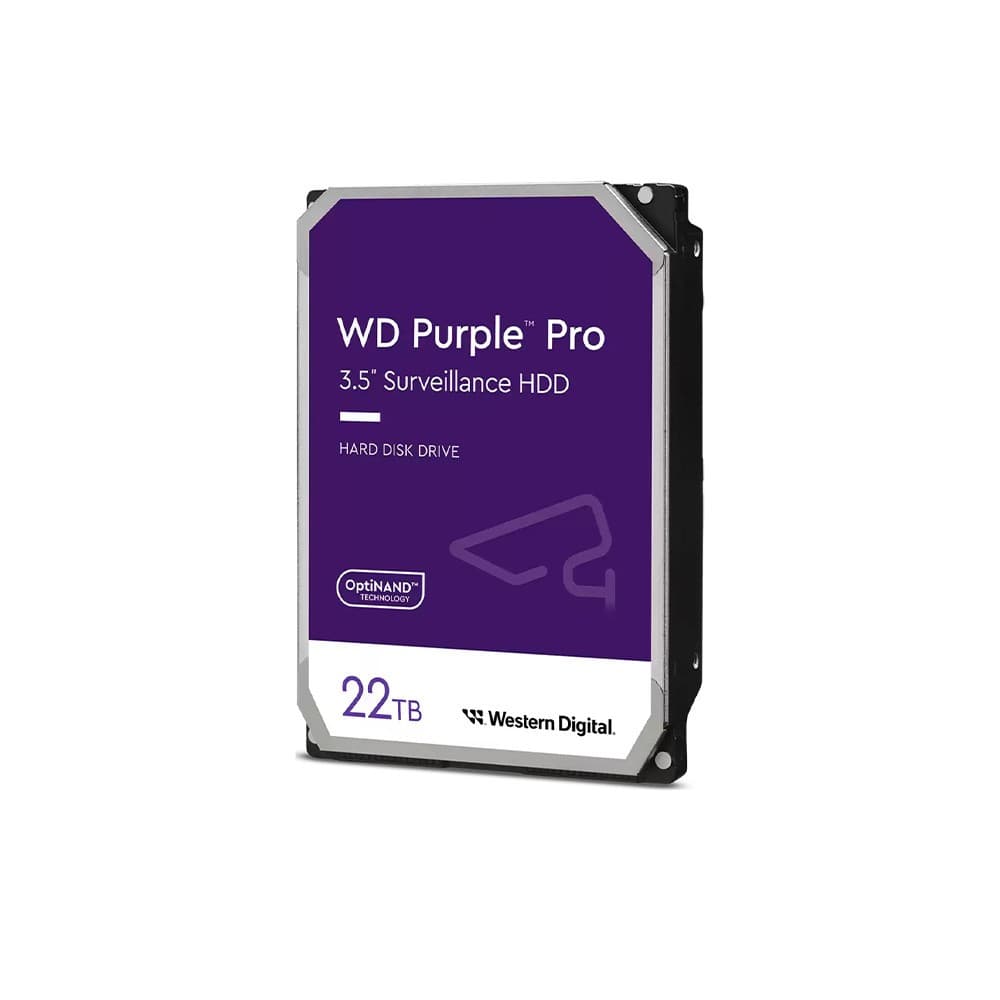 WD Purple Pro 3.5-inch SATA III 7200RPM Surveillance Hard Drive 22TB
