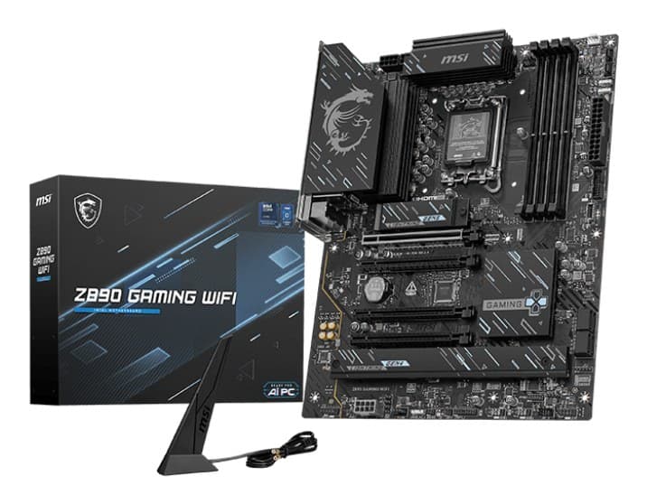 MSI Z890 GAMING WIFI Intel Z890 LGA 1851 (Socket V1) DDR5 ATX Motherboard - Image 1