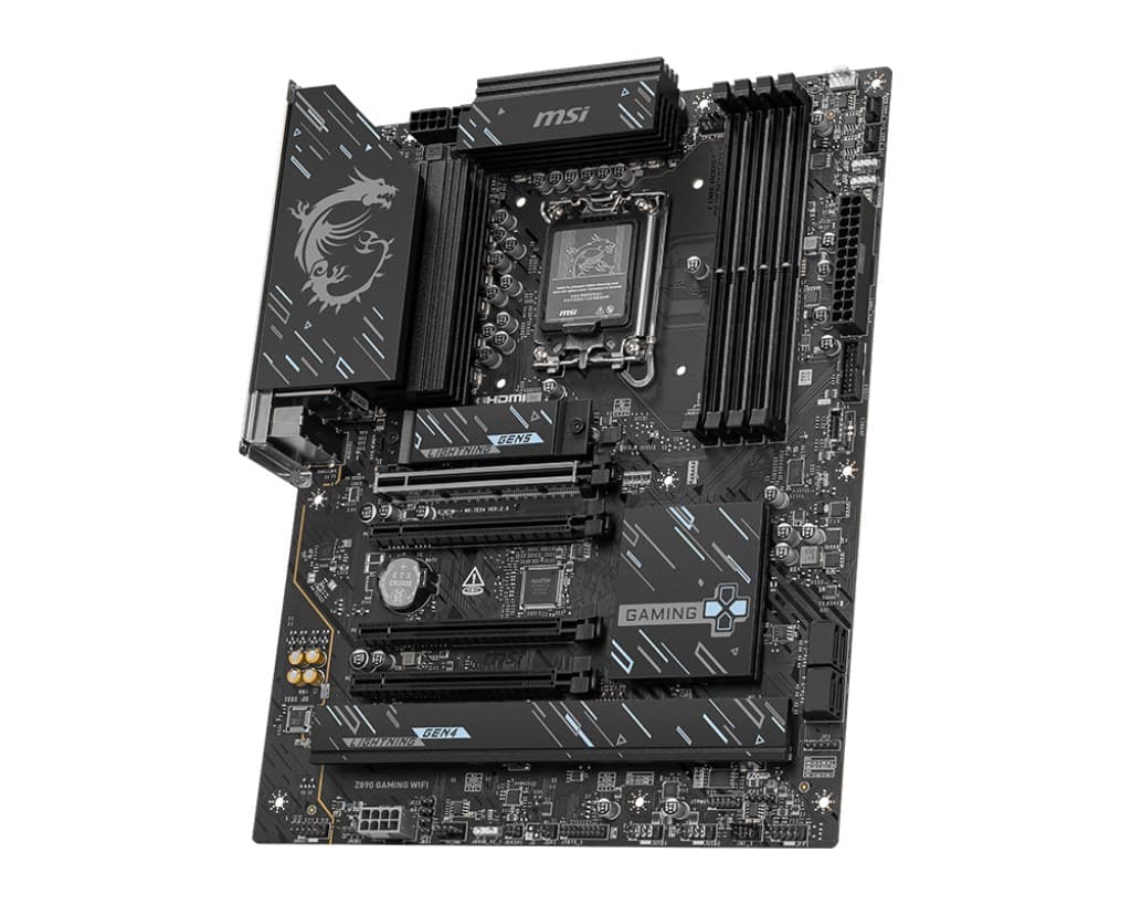 MSI Z890 GAMING WIFI Intel Z890 LGA 1851 (Socket V1) DDR5 ATX Motherboard - Image 4