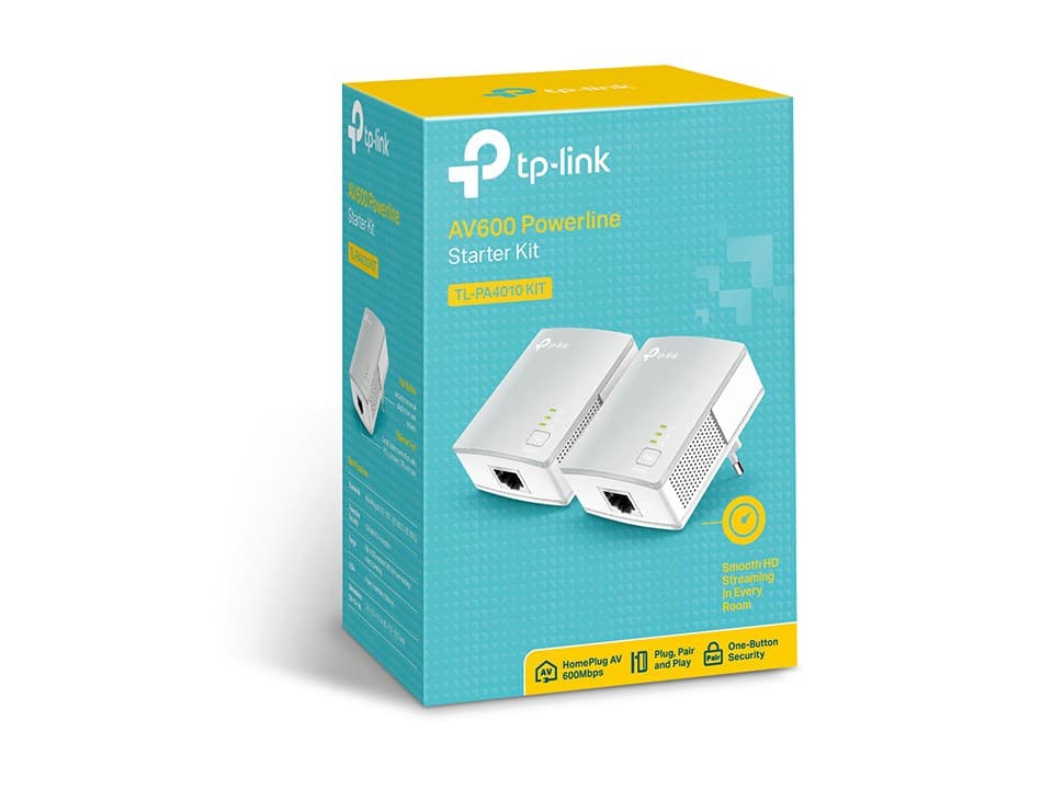TP-Link TL-PA4010KIT 600 Mbit/s Ethernet LAN White 2 pc(s) - Image 2