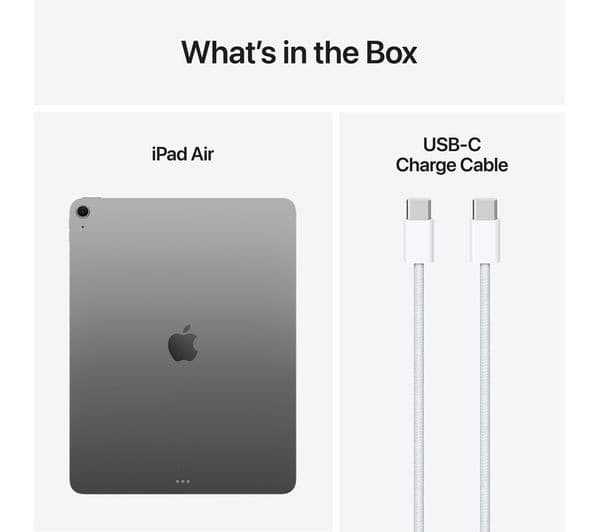 APPLE 11" iPad Air Cellular (2025) - 1 TB, Space Grey - Image 10