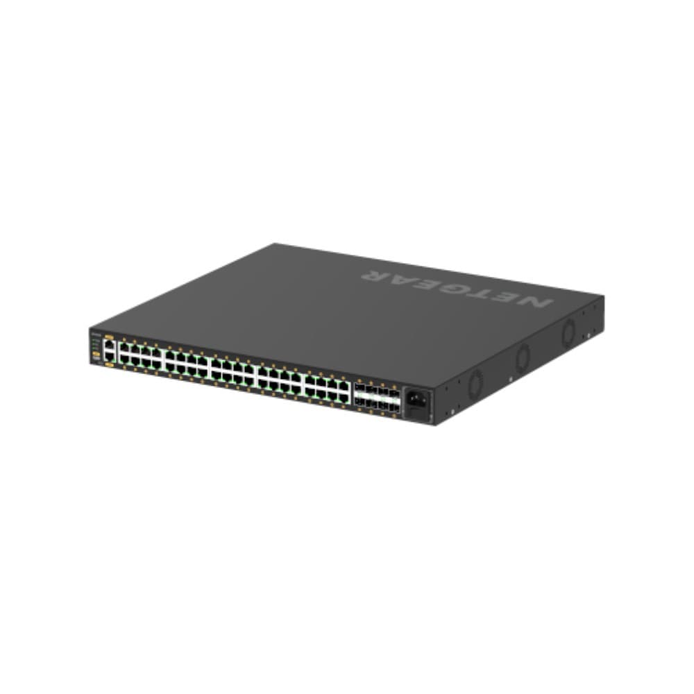 NETGEAR M4250-40G8F-PoE+ (GSM4248P) 48-Port Managed Gigabit PoE+ Switch - 40 PoE+ Ports, 8 SFP - Image 1