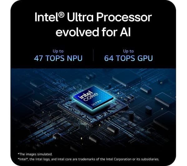 LG gram 16 16Z90TL-G.AU75A1 Intel Core Ultra 7 16GB 512GB Black - Image 9