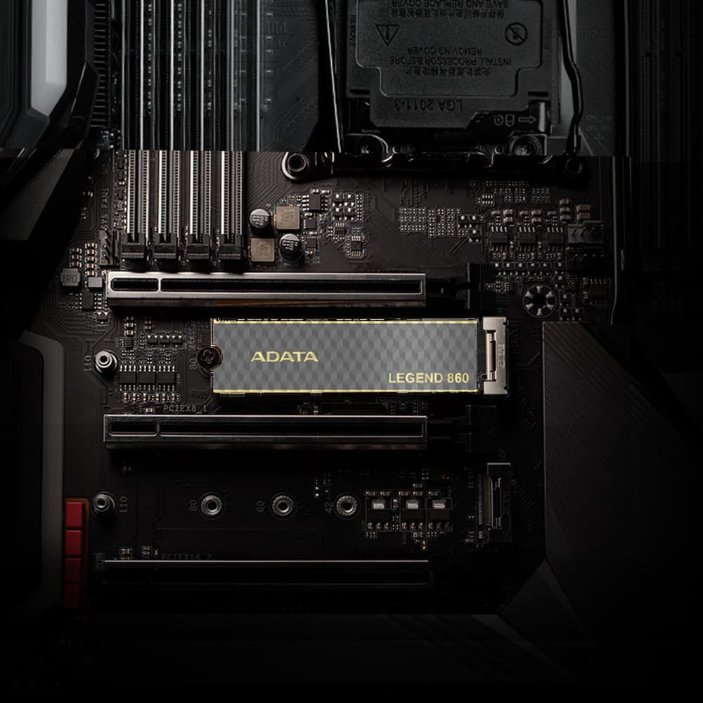 ADATA LEGEND 860 500GB M.2 2280 NVMe PCI Express 4.0 SSD - Image 2