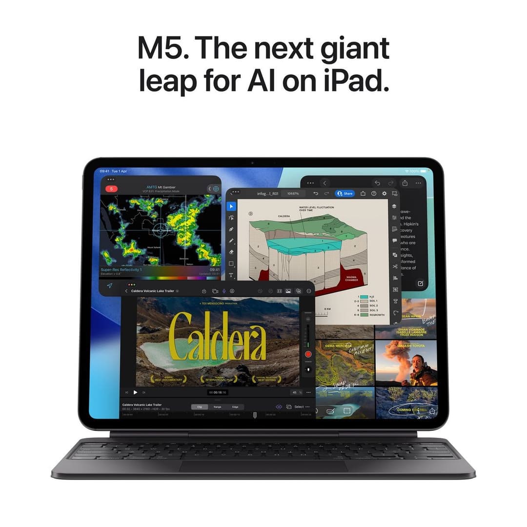 Apple iPad Pro 11-inch (M5, 2025) 1TB Wi-Fi - Space Black - Image 4