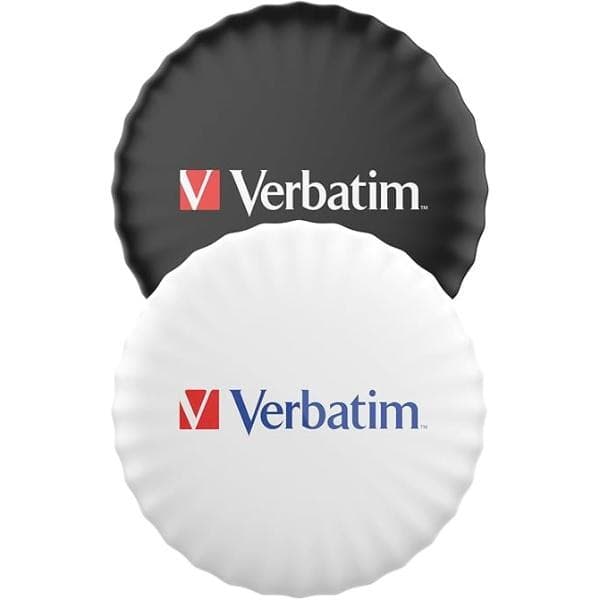 Verbatim My Finder Bluetooth Coin Tracker  Works with Apple Find My  Black and White  2-Pack - Image 2