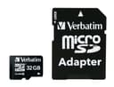 Verbatim Premium Class 10 UHS-I U1 V10 microSD Memory Card with SD Adapter - 32GB thumbnail 1