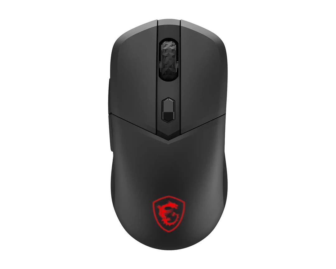 MSI VERSA 300 WIRELESS 8K Ambidextrous Gaming Mouse, 26000 DPI, 2.4GHz / Bluetooth / Wired - Image 1
