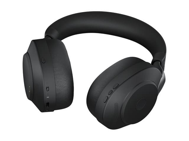 Jabra Evolve2 85 UC Stereo Wireless ANC Headset with Charging Stand - USB-C, Bluetooth, 3.5 mm Jack - Black - Image 5