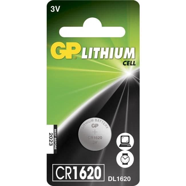 Lithium Coin CR1620 1's PET - Image 1