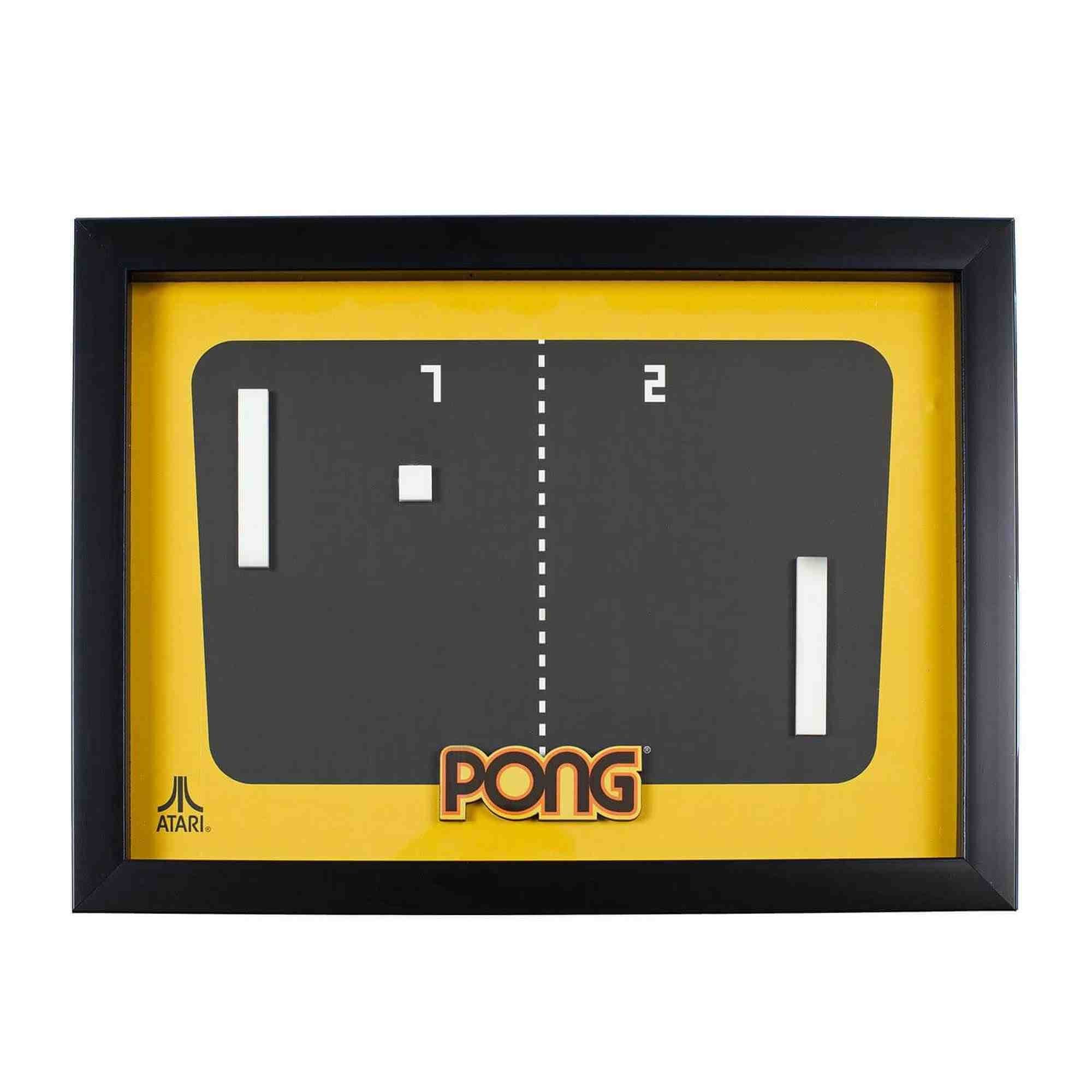 Official Atari 3D Wall Art - Pong Collection