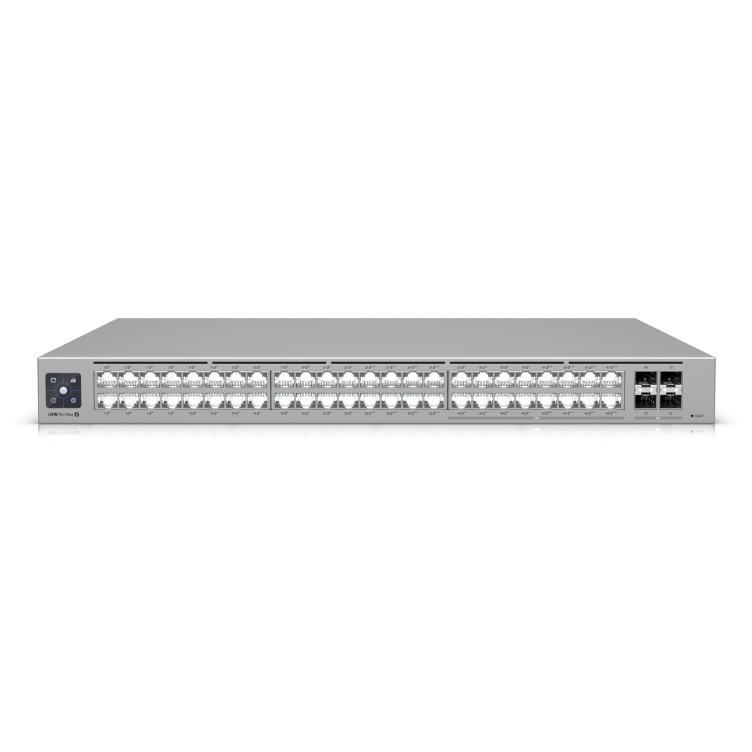 Ubiquiti USW PRO MAX 48 POE 1/2.5Gbps PoE+ Managed Network Switch - 48-Ports
