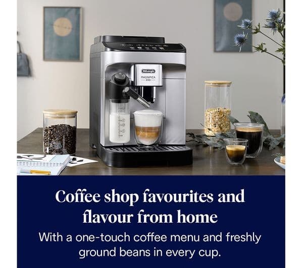 DeLonghi Magnifica Evo ECAM290.61.SB Bean to Cup Coffee Machine with LatteCrema - Silver - Image 6