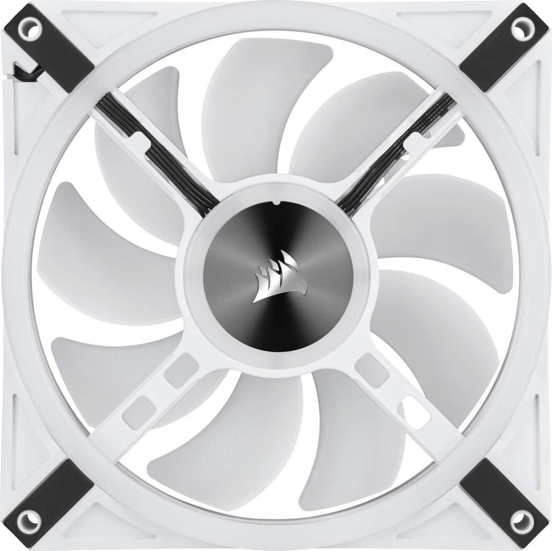 Corsair iCUE QL140 RGB 140mm PWM Single Fan Expansion Pack - White - Image 6