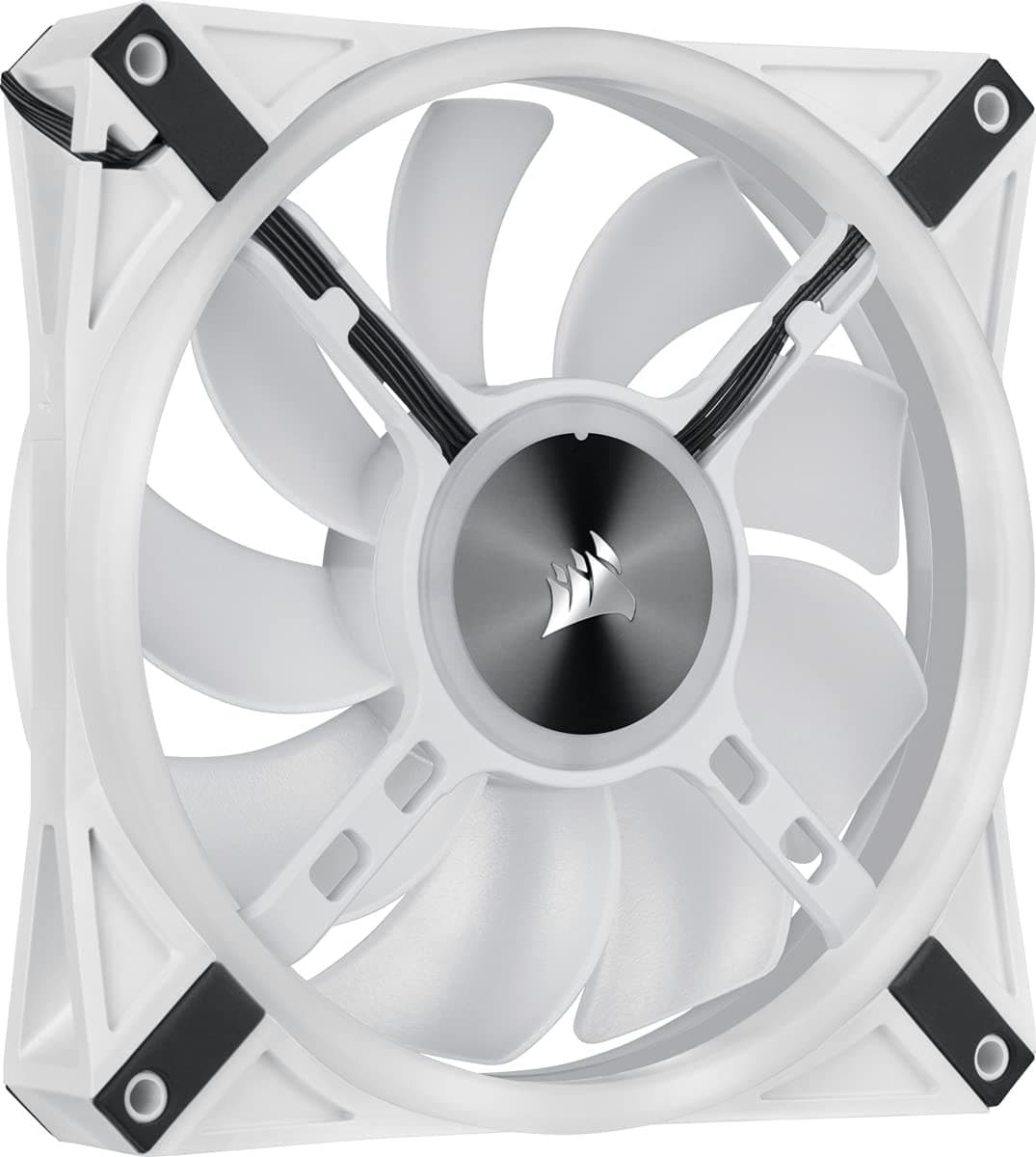 Corsair iCUE QL140 RGB 140mm PWM Single Fan Expansion Pack - White - Image 8