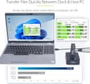 StarTech.com M2-HDD-DUPLICATOR-N1 1:1 M.2 NVMe SSD Duplicator Cloner Dock Dual Bay USB-C 3.2 20Gbps up to 90GBpm with USB-C/A Cables thumbnail 4