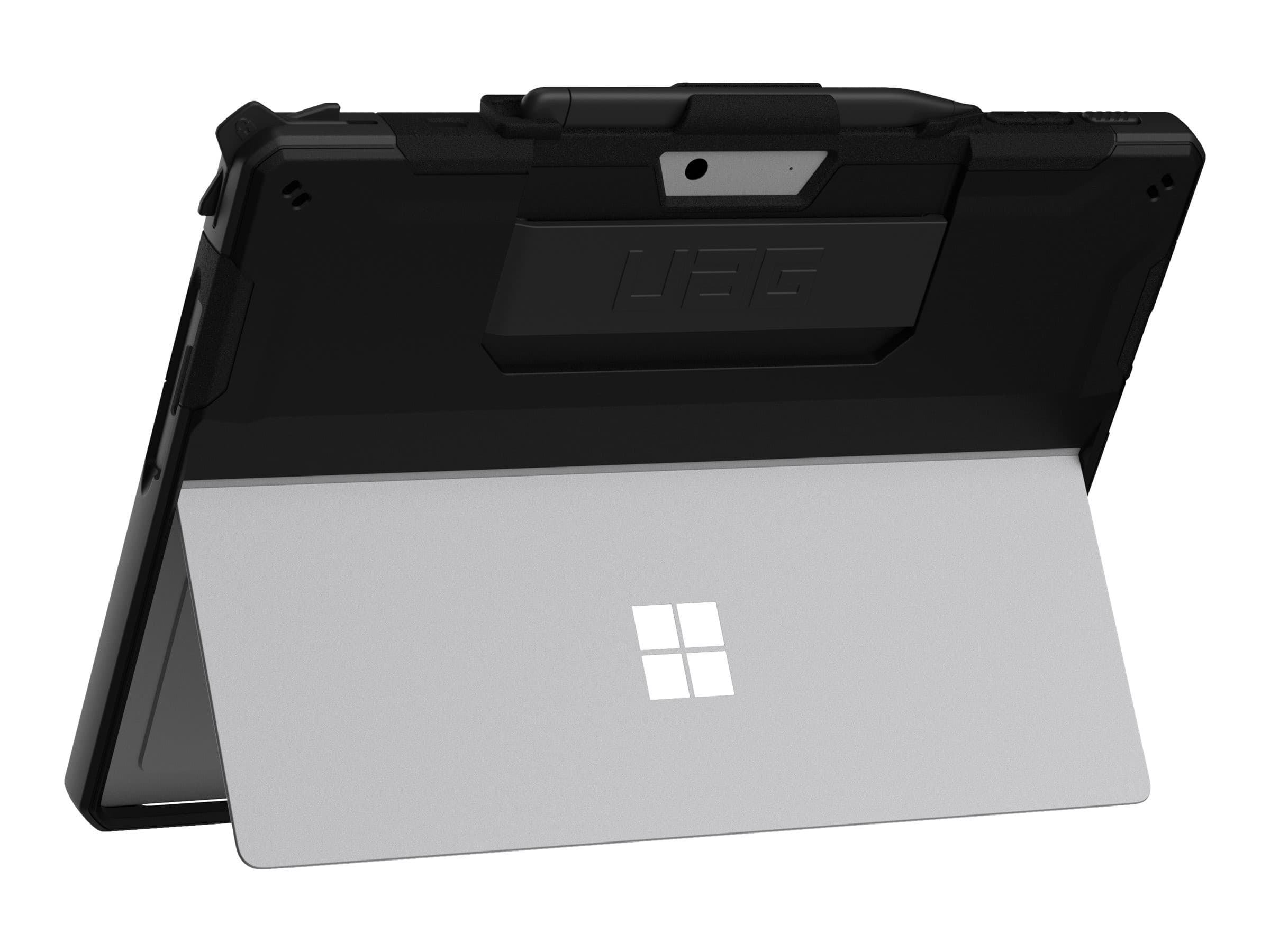 UAG Scout Series Rugged Case with Handstrap for Microsoft Surface Pro 9 / Pro 10 / Pro 11 13-inch - Black