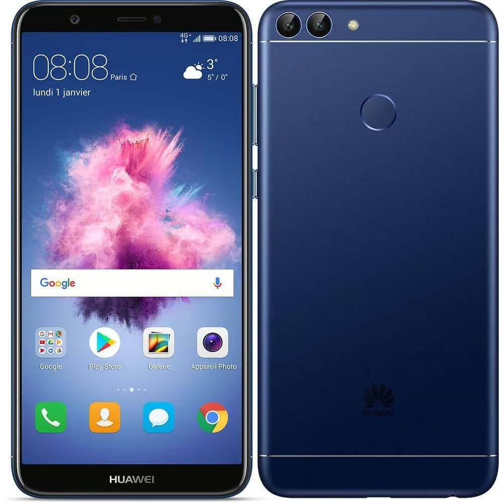 Huawei P Smart 32GB SIM-Free (UK Version) Smartphone – Blue - Image 1