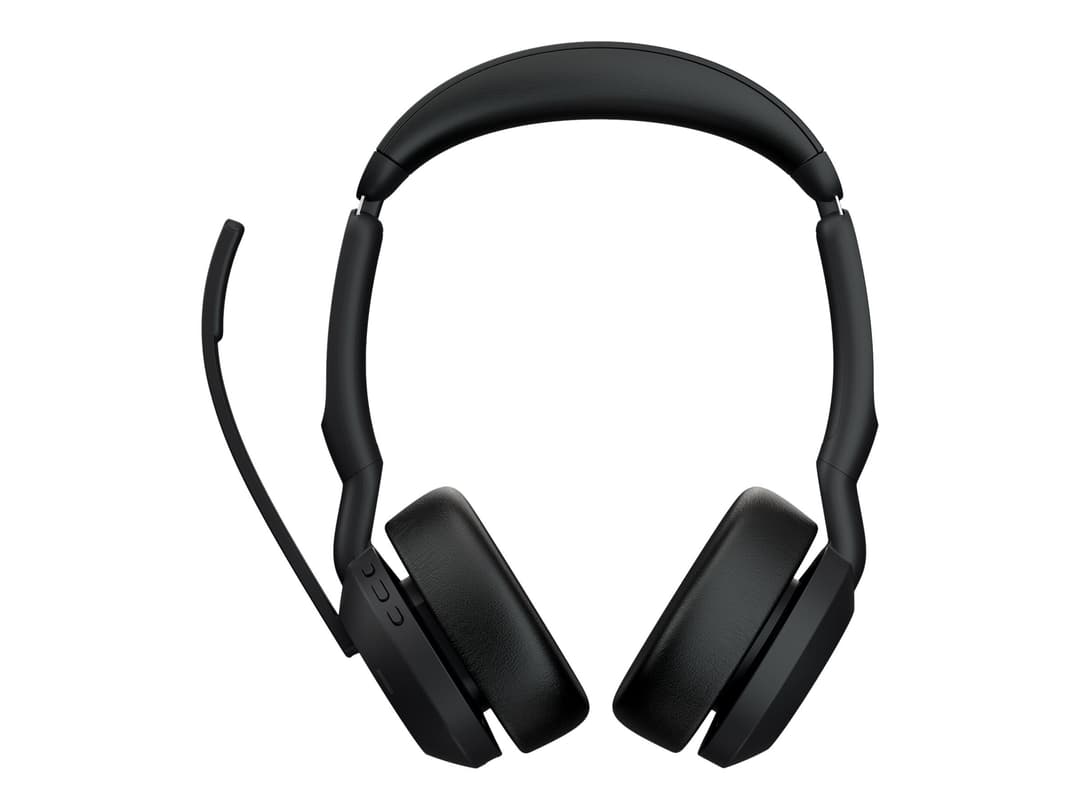 Jabra Evolve2 55 Stereo Wireless ANC Headset - UC - USB-C - Without Stand - Image 1