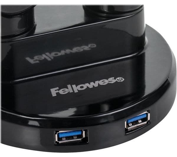 Fellowes Platinum Series Dual Monitor Arm - Black (8042501) - Image 9