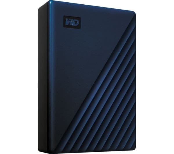 WD My Passport for Mac 6TB Portable Hard Drive - Blue - Image 2