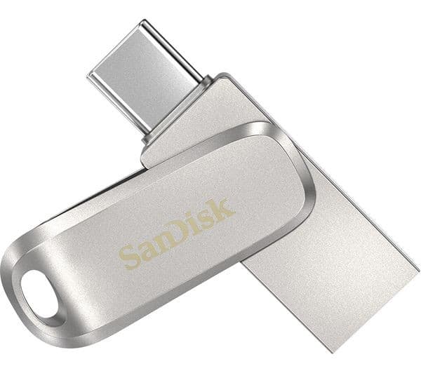 SanDisk Ultra Dual Drive Luxe USB 3.2 Gen 1 Type-C / Type-A Flash Drive 64GB - Image 2