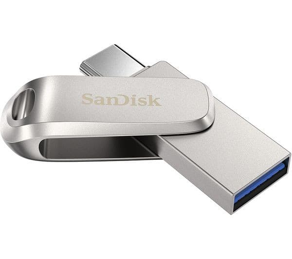 SanDisk Ultra Dual Drive Luxe USB 3.2 Gen 1 Type-C / Type-A Flash Drive 64GB - Image 3