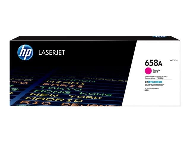 HP 658A Original LaserJet Toner Cartridge - Magenta (W2003A) - Image 6